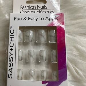 🩷5/$10 Marble Design Fashion Nails